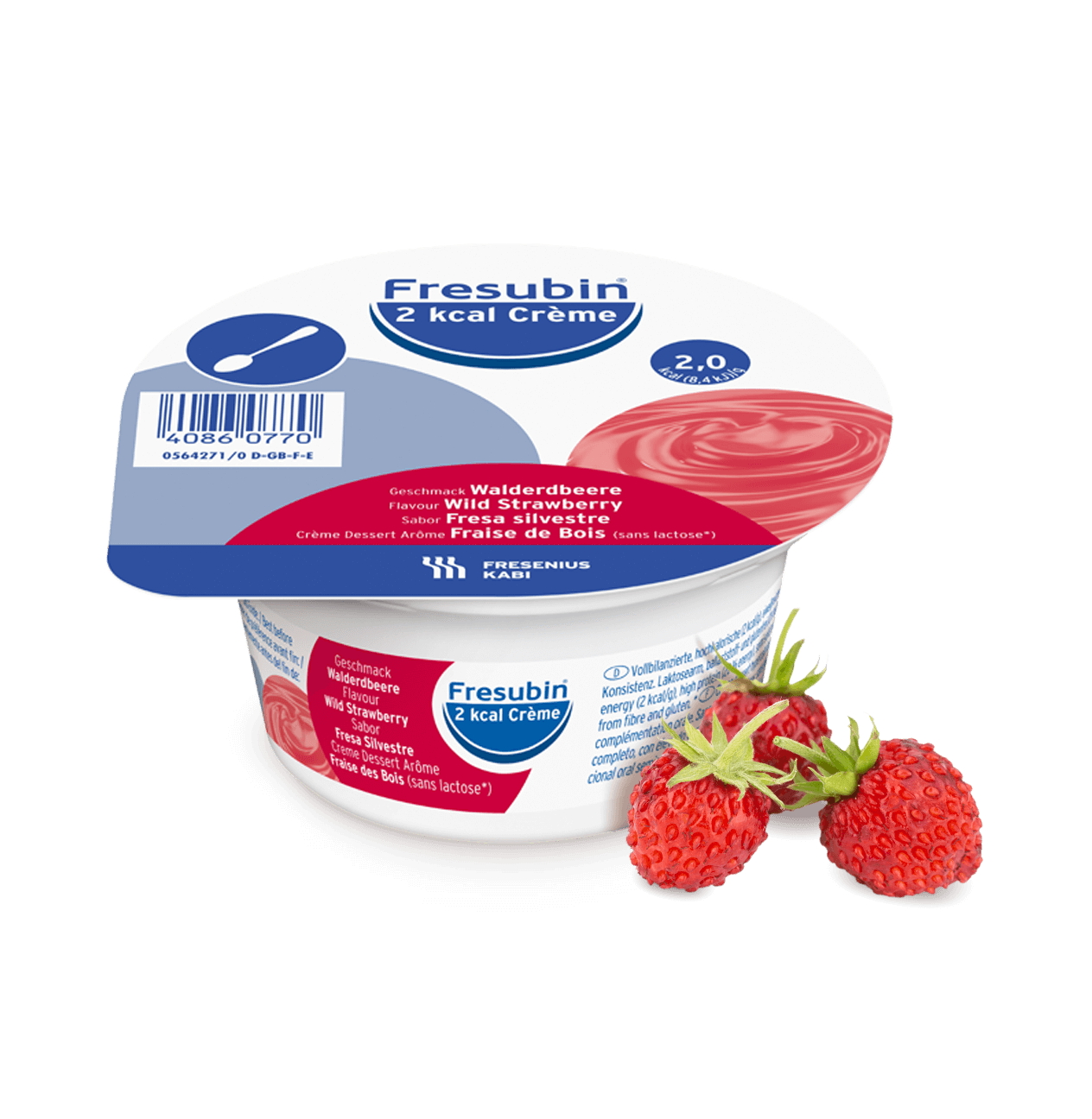  Фрезубин крем 2 ккал земляника 